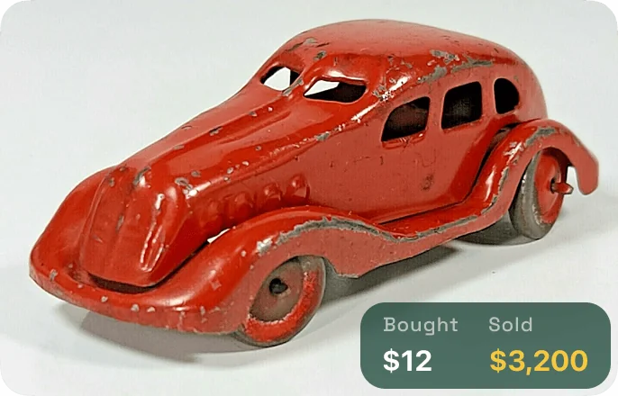 Antique Toy Car Worth $3,200
