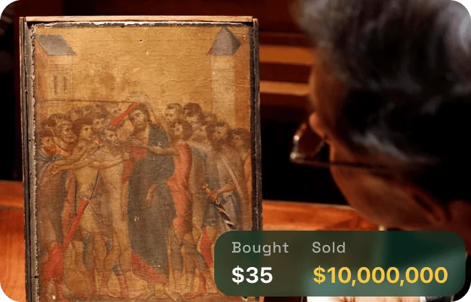 $35 Painting = $10 Million Artwork