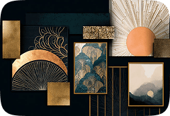 Geometric shapes & symmetry